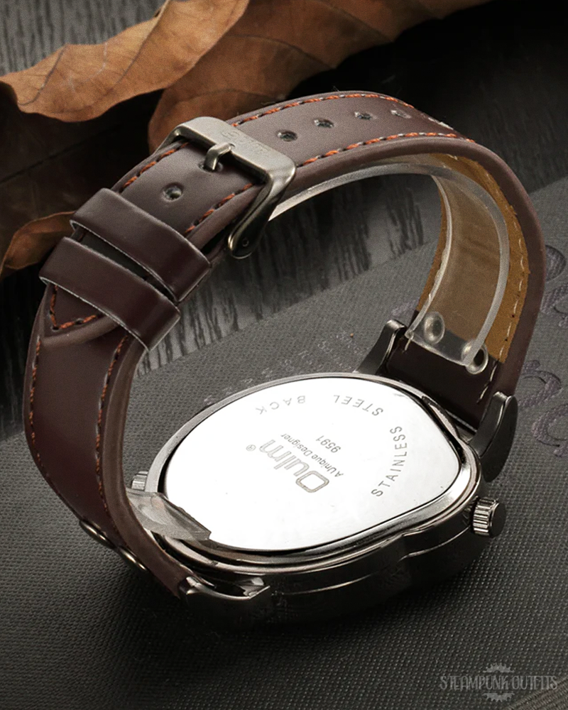 Steampunk Two Time Zone Watch