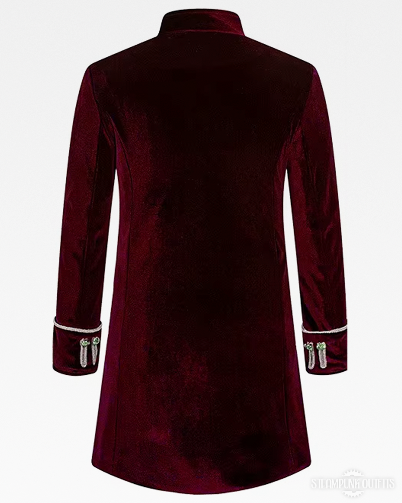 Steampunk Velvet Coat