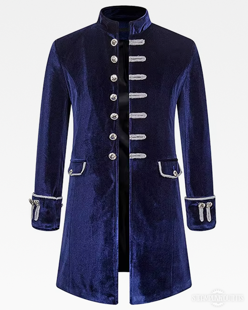 Steampunk Velvet Coat