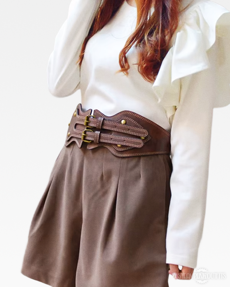 Steampunk Wide Belt