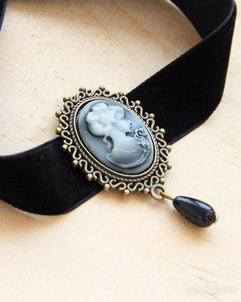 Victorian Cameo Choker