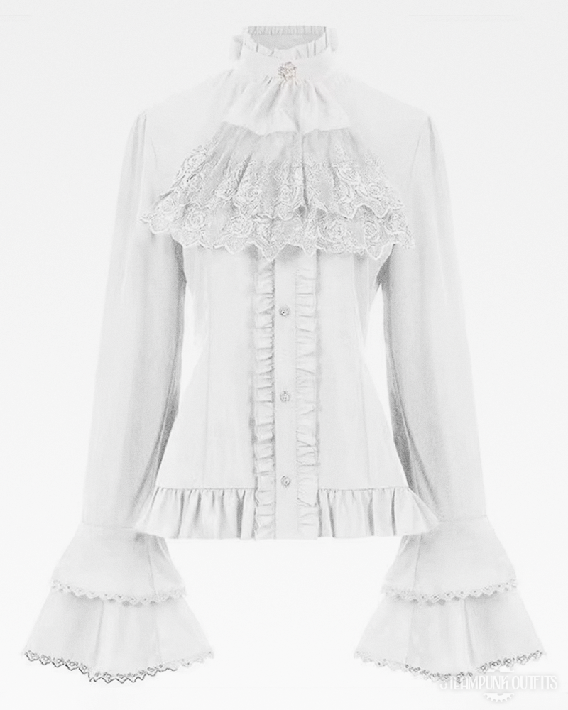 Victorian Ruffle Blouse