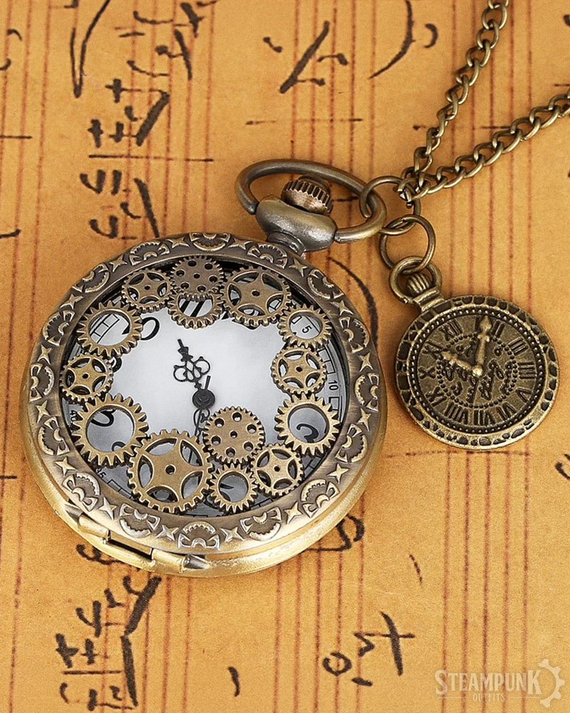 Vintage Steampunk Pocket Watch