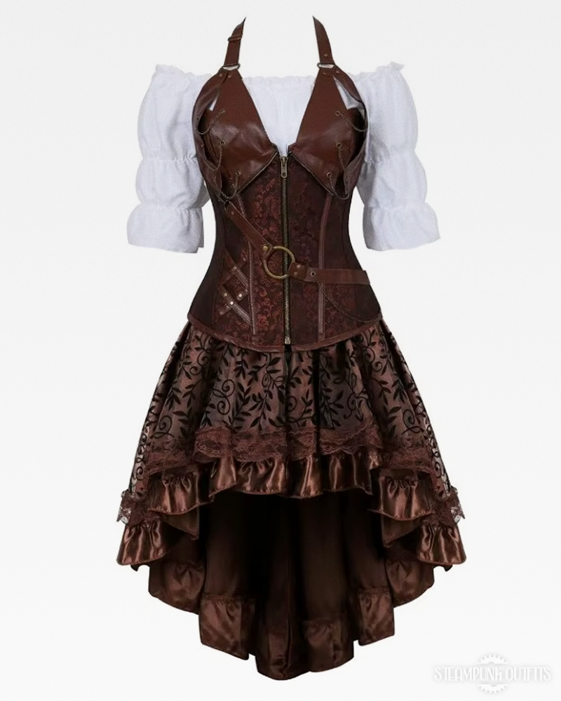 Womens Steampunk Pirate Costume