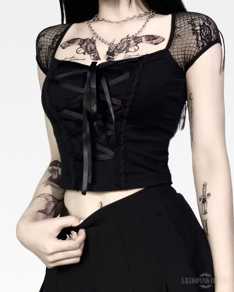 Womens Steampunk Top