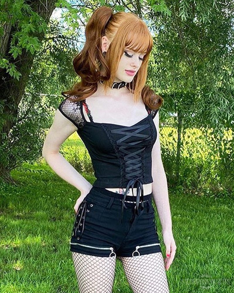 Womens Steampunk Top
