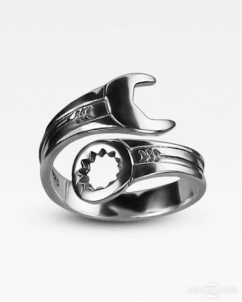 Wrench Steampunk Ring
