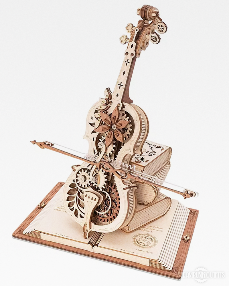 3D Wooden Cello Puzzle