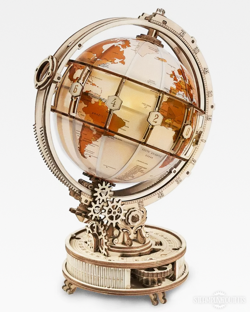 3D Wooden Globe Puzzle