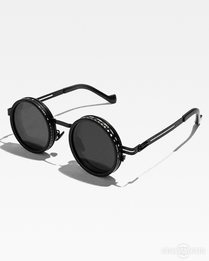 Adjustable Tint Round Sunglasses