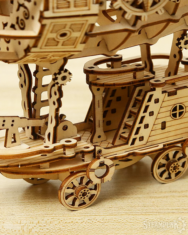 Airship Wooden Puzzle