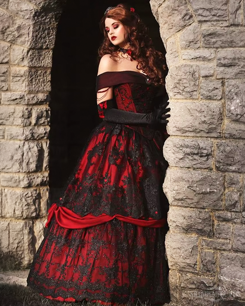 Ball Gown Victorian Dress