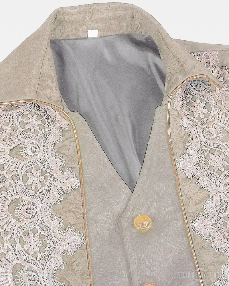Beige Steampunk Coat