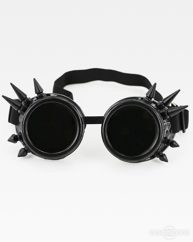 Black Steampunk Goggles