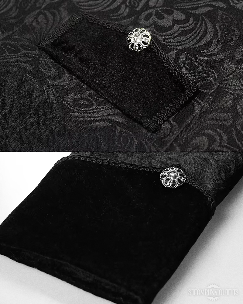 Black Steampunk Tailcoat