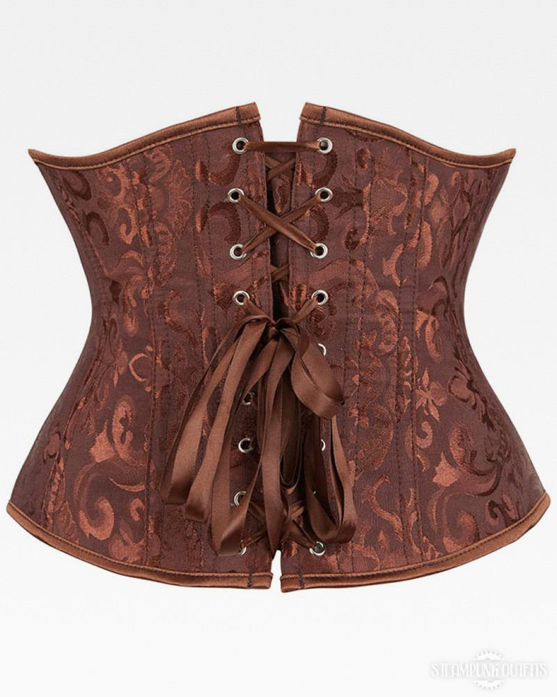 Brocade Steampunk Corset