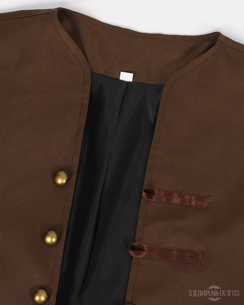 Brown Steampunk Coat