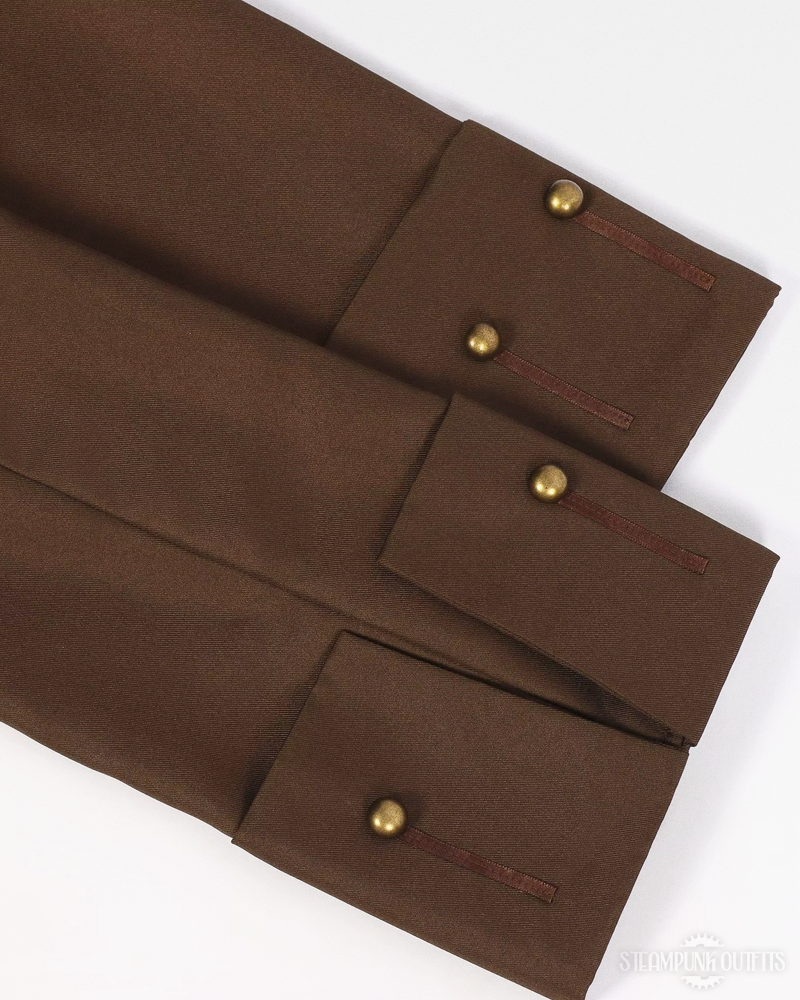 Brown Steampunk Coat