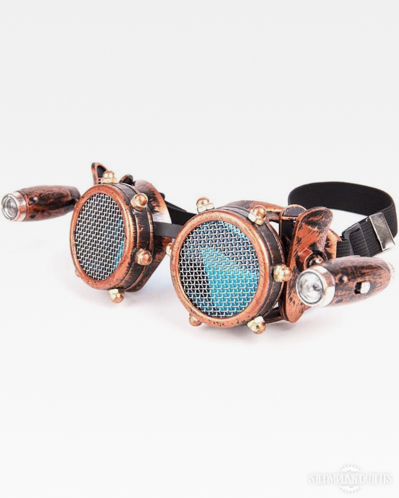 Copper Steampunk Goggles