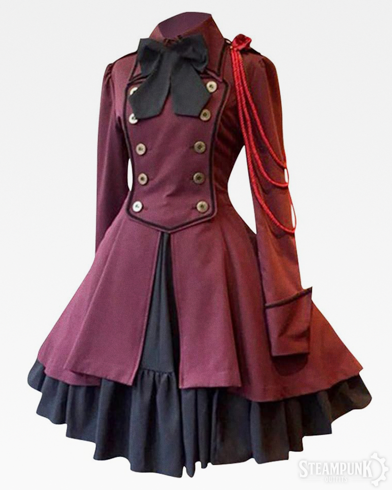 Elegant Steampunk Dress