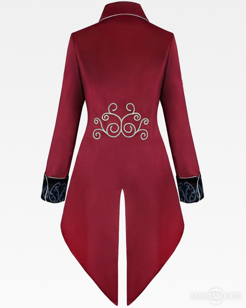 Embroidered Steampunk Coat