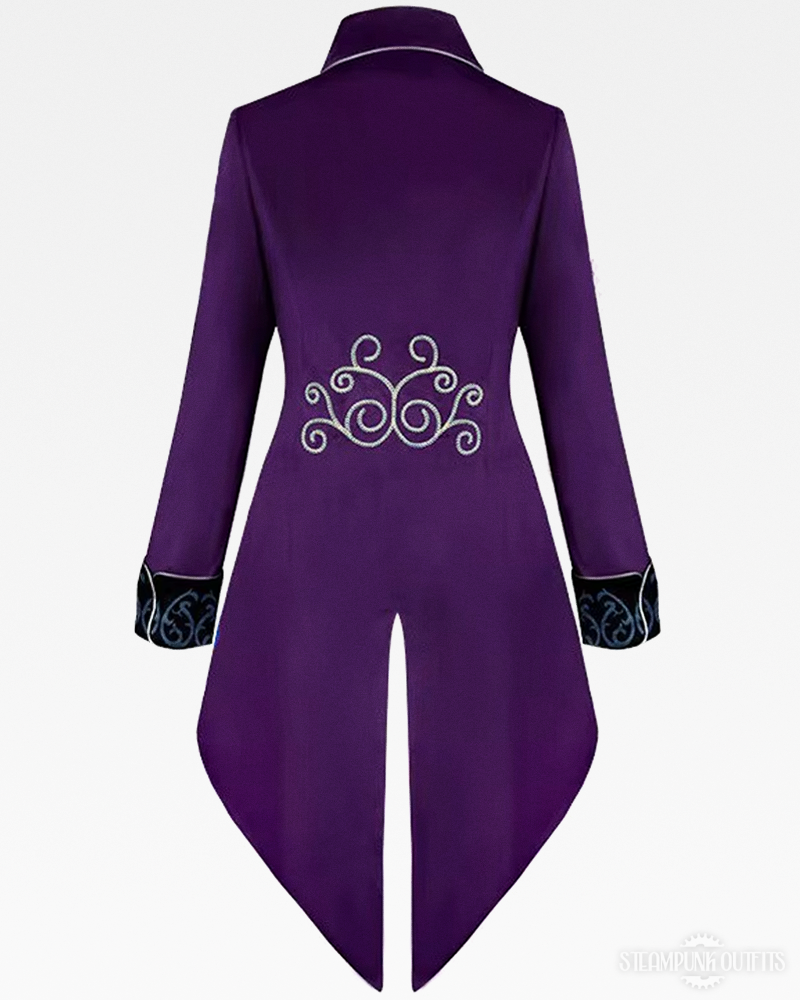 Embroidered Steampunk Coat