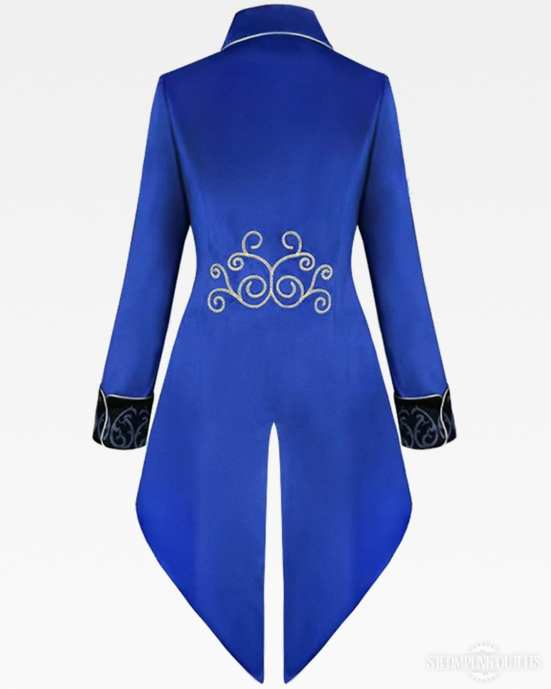 Embroidered Steampunk Coat