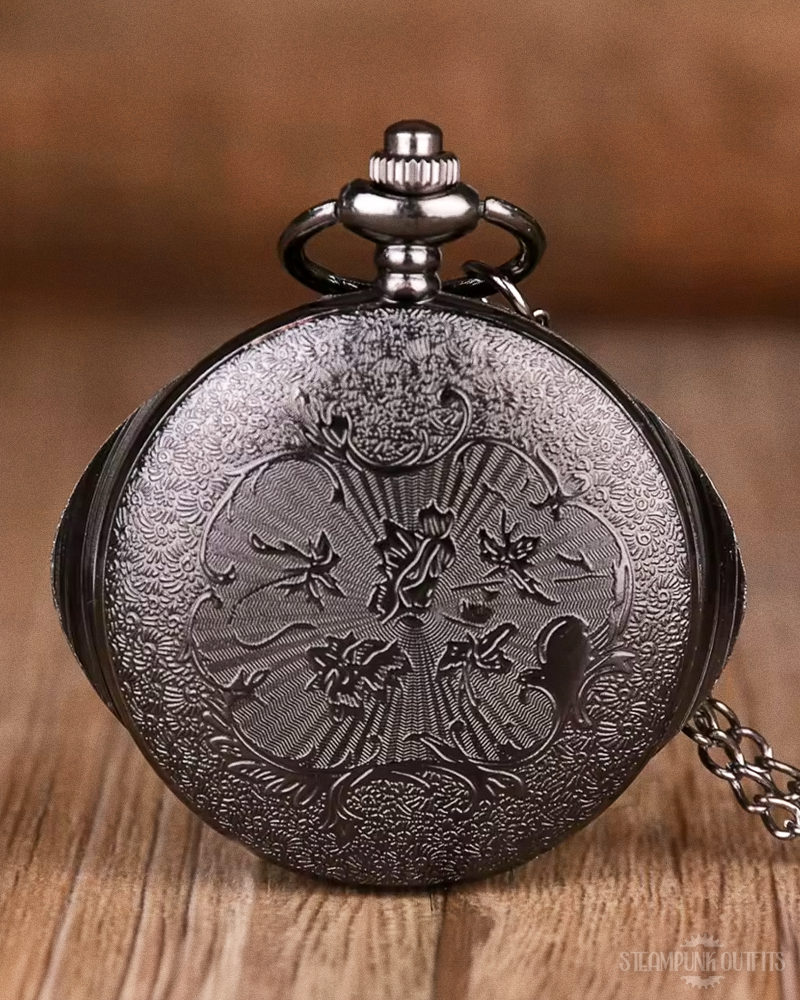 Eye Steampunk Pocket Watch