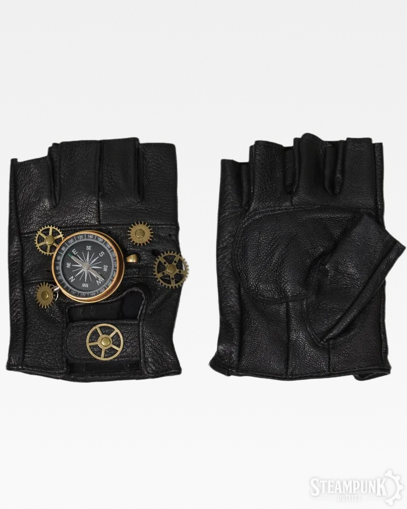 Fingerless Steampunk Gloves