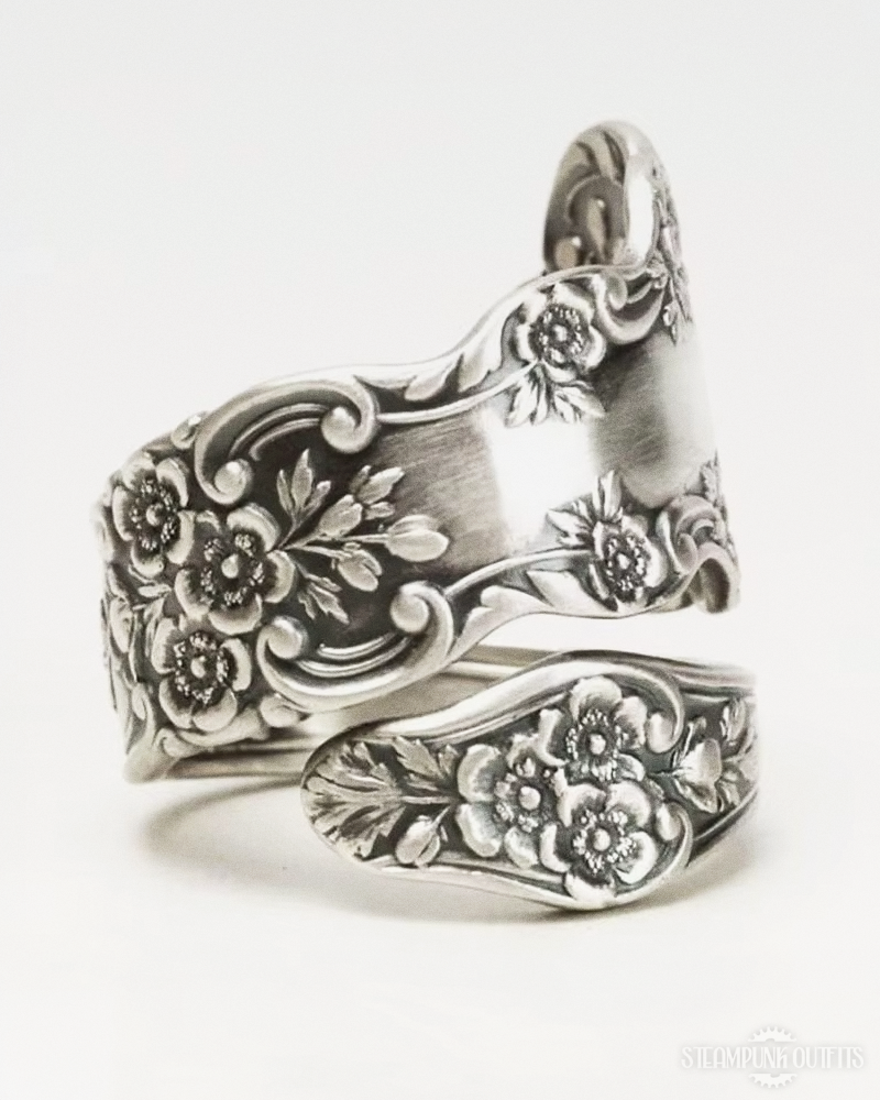 Floral Spoon Ring