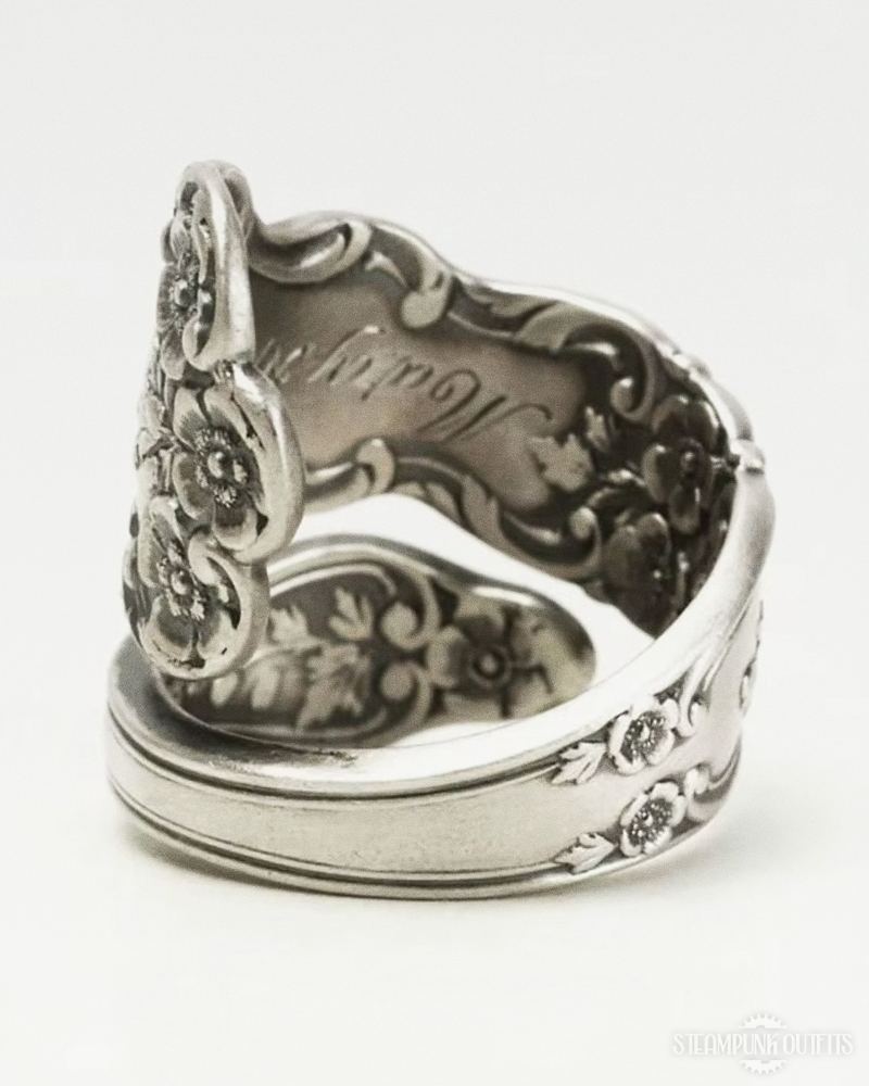 Floral Spoon Ring