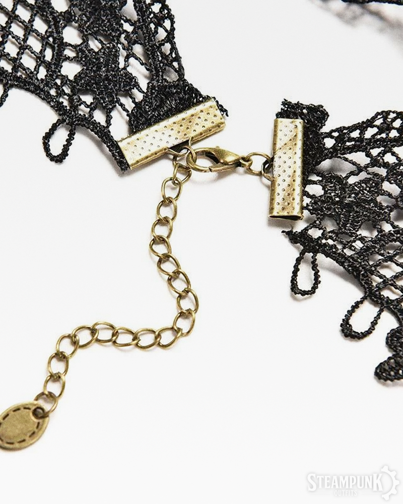 Gothic Lace Choker