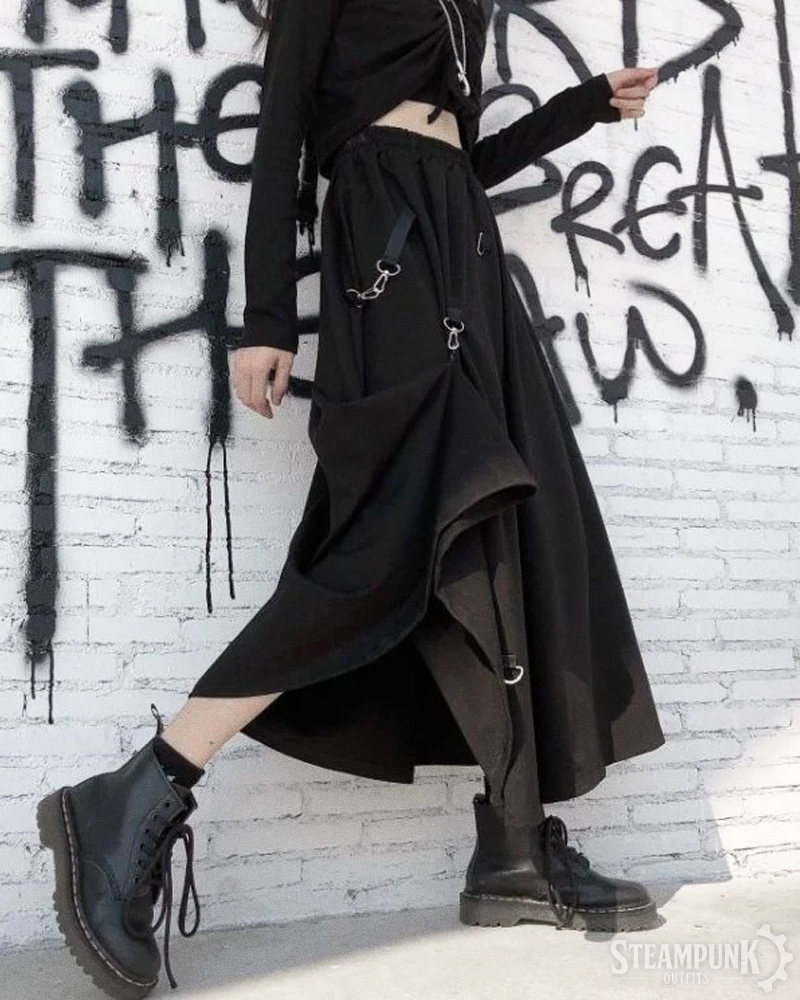 Gothic Steampunk Skirt