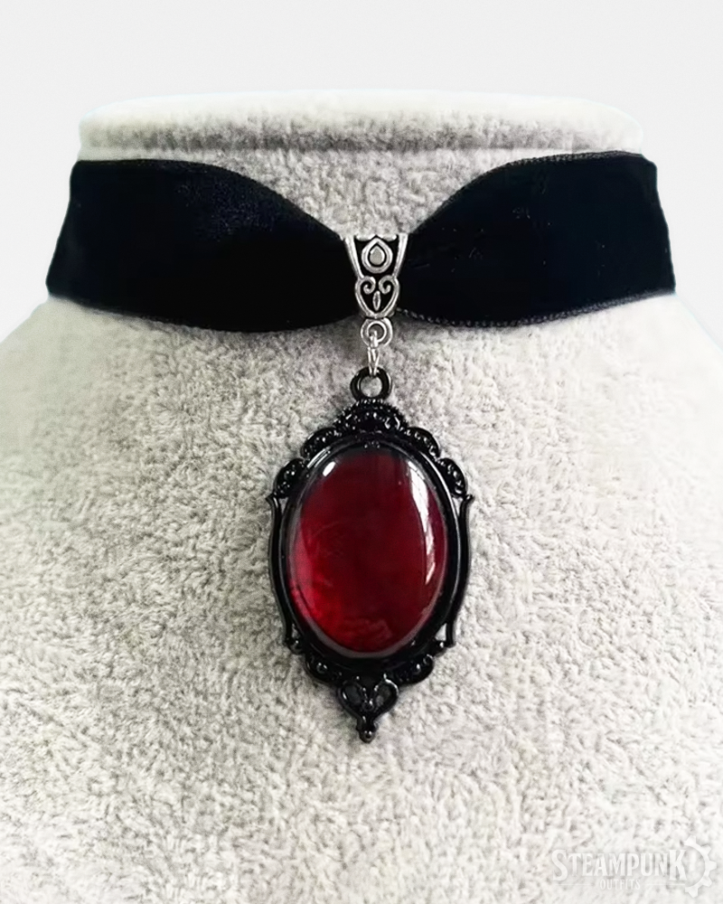 Gothic Velvet Choker