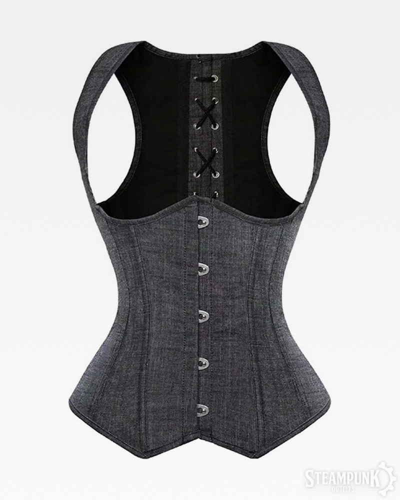 Gray Steampunk Costume