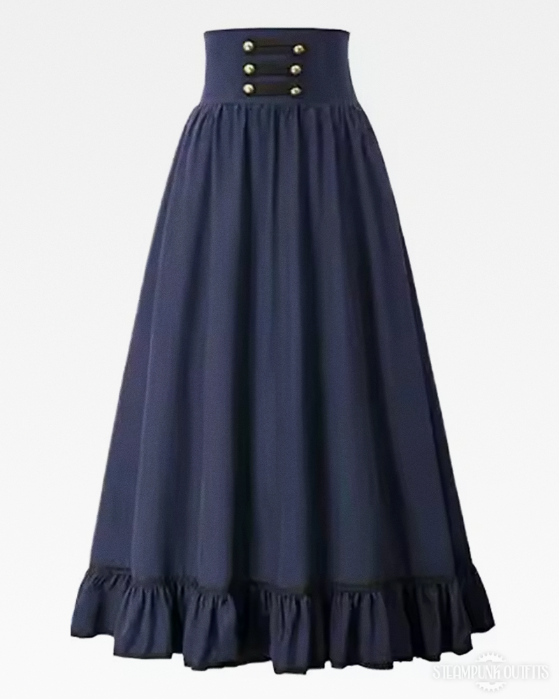 High Waisted Victorian Skirt