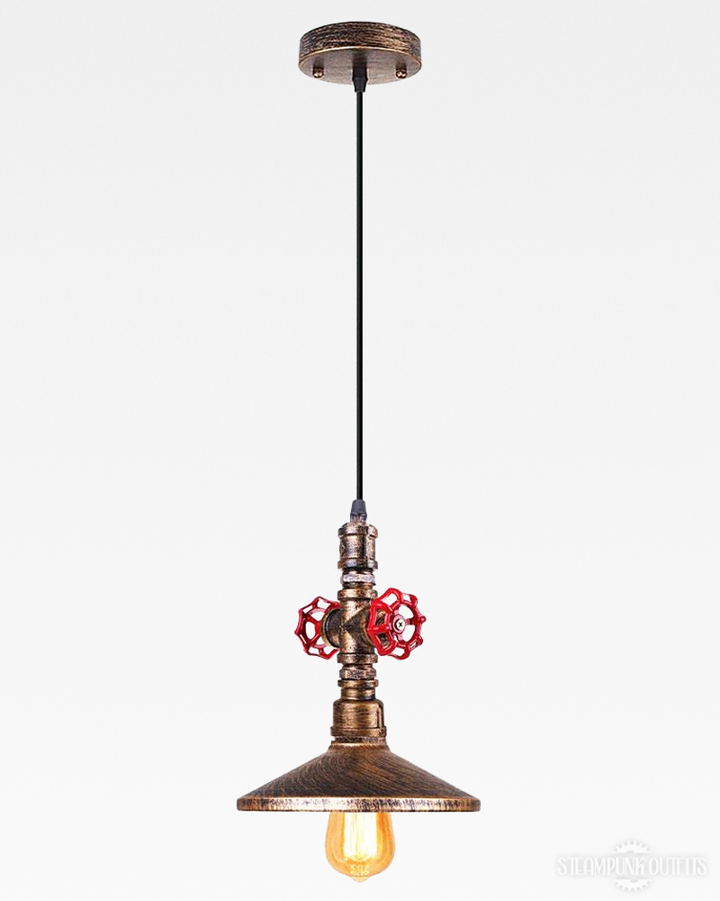Industrial Pipe Pendant Light