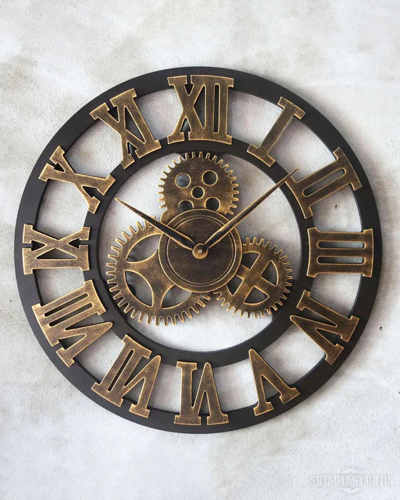 Industrial Wall Clock