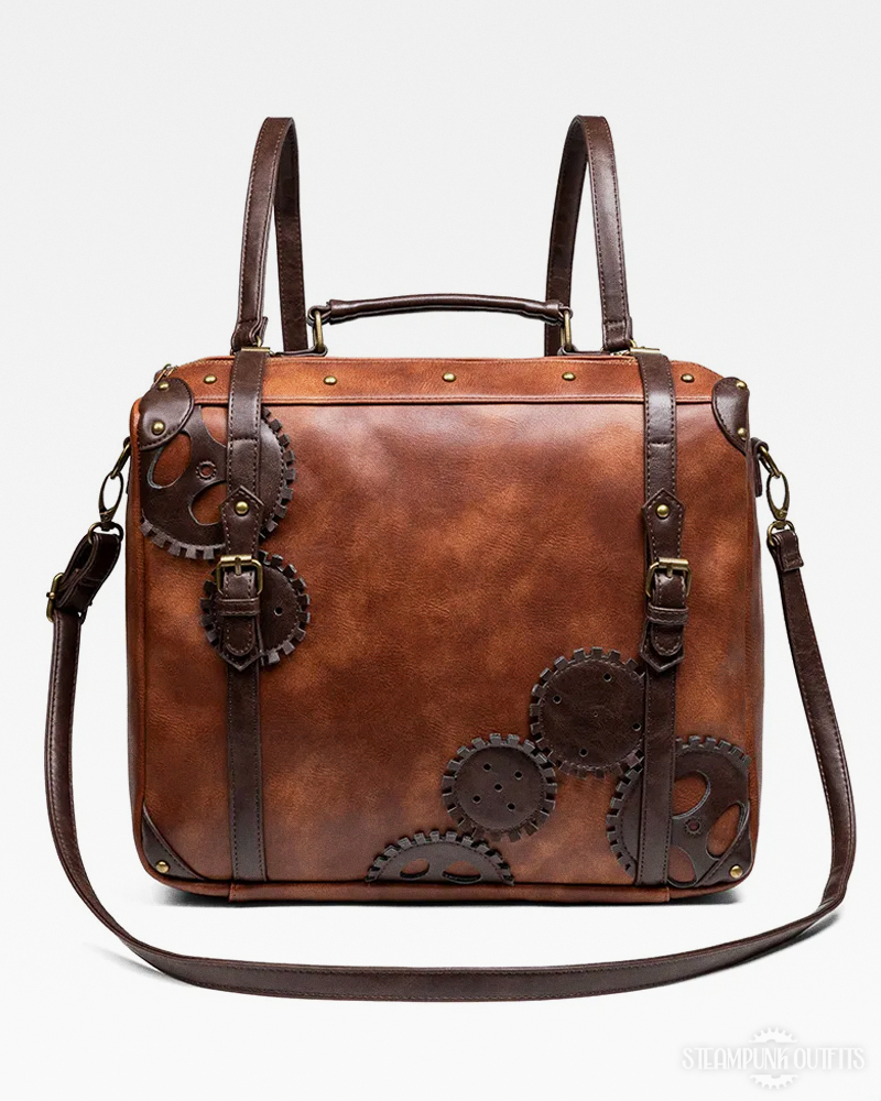 Leather Steampunk Bag
