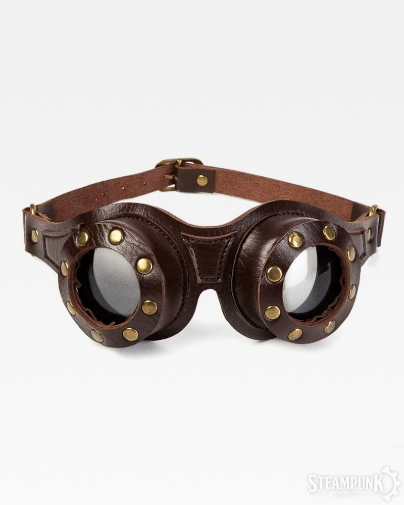 Leather Steampunk Goggles