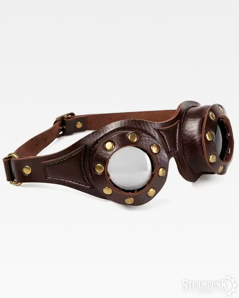 Leather Steampunk Goggles