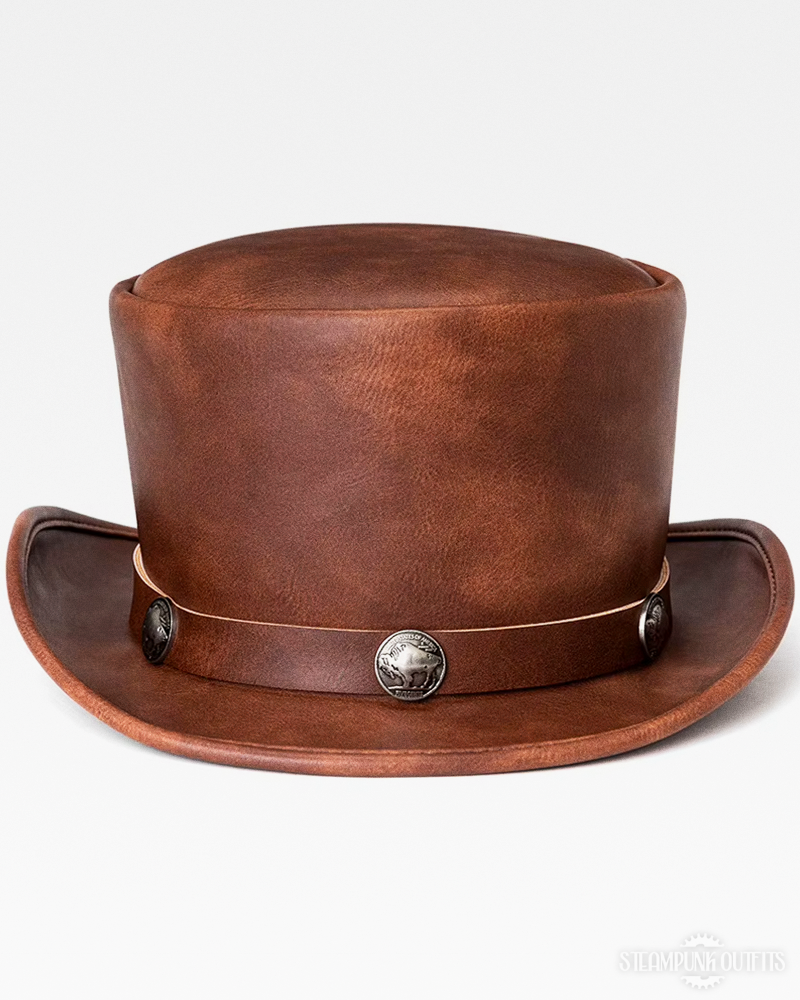 Leather Steampunk Hat
