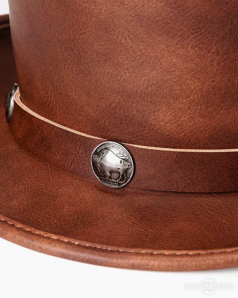 Leather Steampunk Hat