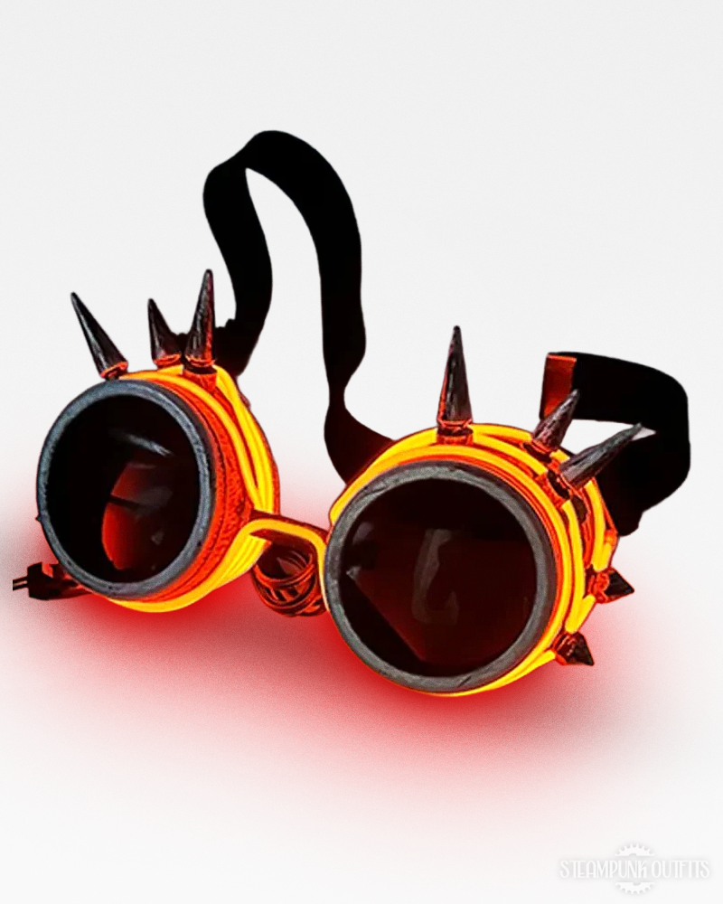 LED Steampunk Goggles