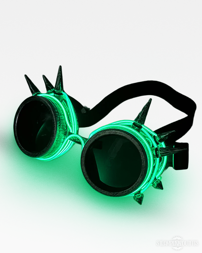LED Steampunk Goggles
