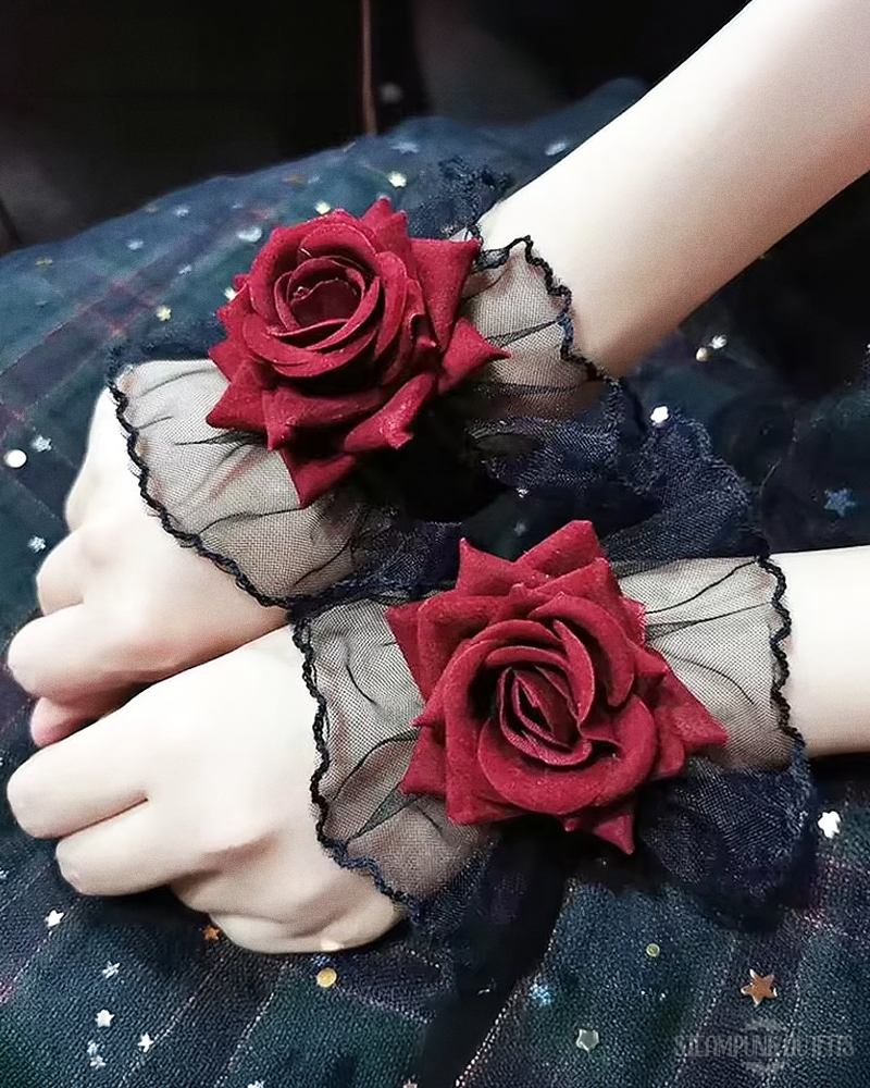 Lolita Wrist Cuffs