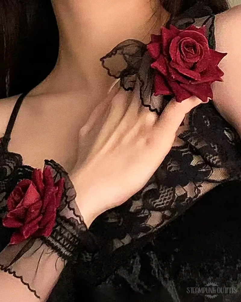 Lolita Wrist Cuffs