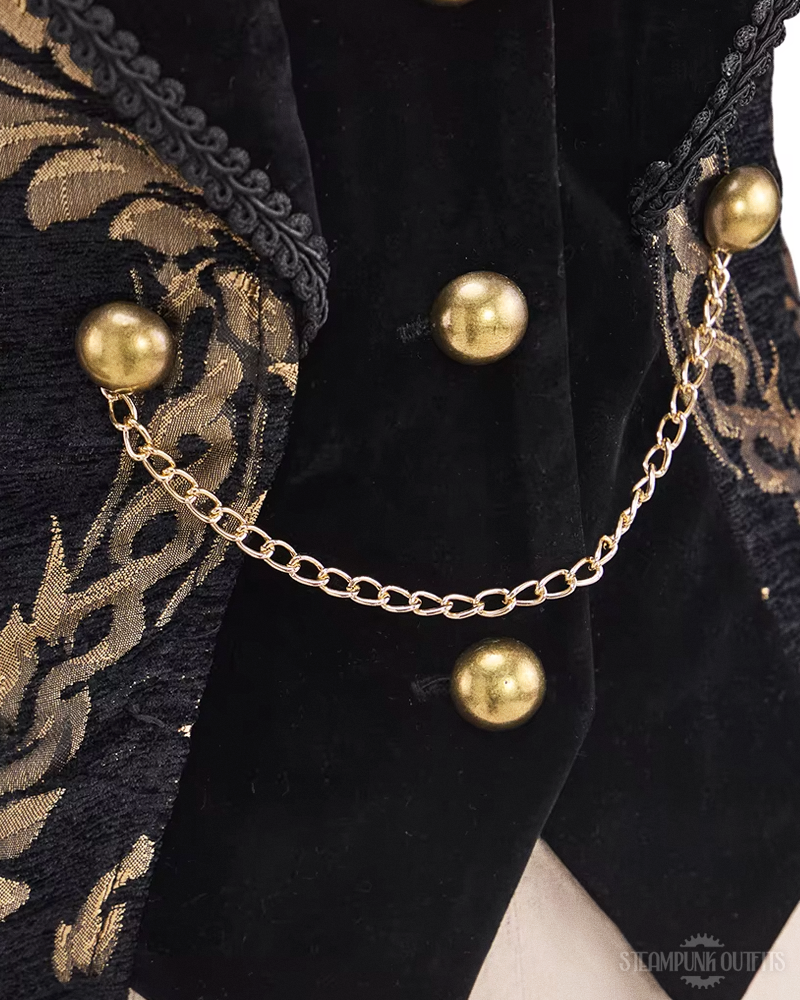 Long Steampunk Coat Womens