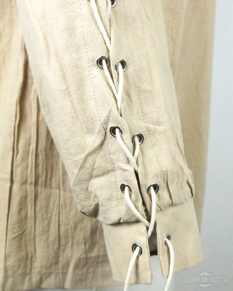 Medieval Lace Up Shirt