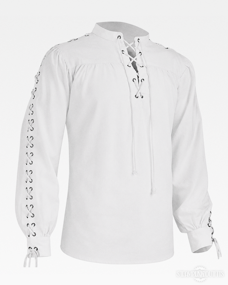 Medieval Lace Up Shirt